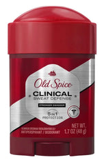Close-up of Old Spice Sweat Defense soft solid stick showing smooth texture.
