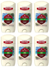 Old Spice Fiji Palm Tree Scent antiperspirant pack of six provides all-day protection.