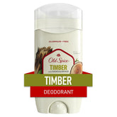 Old Spice Fresher Timber deodorant stick with long-lasting odor protection for daily freshness