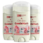 Old Spice GentleMan's Deodorant bottle close-up with crisp Himalayan Sea Salt scent