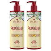 Old Spice Gentleman's Blend lotion bottle front for daily hydration