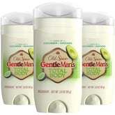 Old Spice Gentlemans Total Body Deodorant Stick pack shot for all-over freshness and value.
