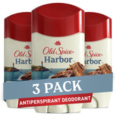 Old Spice Harbor deodorant stick with fresh coastal breeze scent for daily protection.