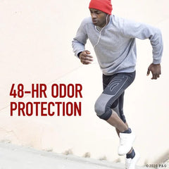 Old Spice High Endurance clear formula leaves no white marks