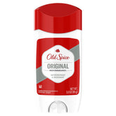 Old Spice High Endurance Original stick being applied for long-lasting dryness