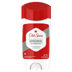 Old Spice High Endurance Original deodorant two-pack bottles for everyday freshness.