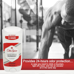 Old Spice High Endurance Original design shows durable packaging and lasting aroma