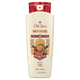 Old Spice Holidudes Snickerdudel Sugar Cookie bottle, festive scent for holiday grooming.