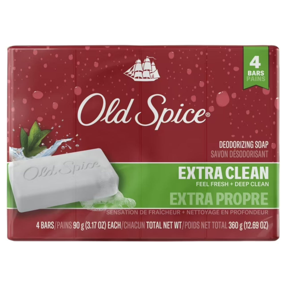 Old Spice Palm Tree Scent bar soap – exfoliating cleanse for refreshed skin.