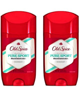 Old Spice Pure Sport solid deodorant stick front view for all-day freshness