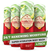 Old Spice Super Hydration bottle with cucumber scent delivering lasting moisture.