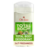 Old Spice Whole Body Deodorant Stick Fiji scent for all-over freshness.
