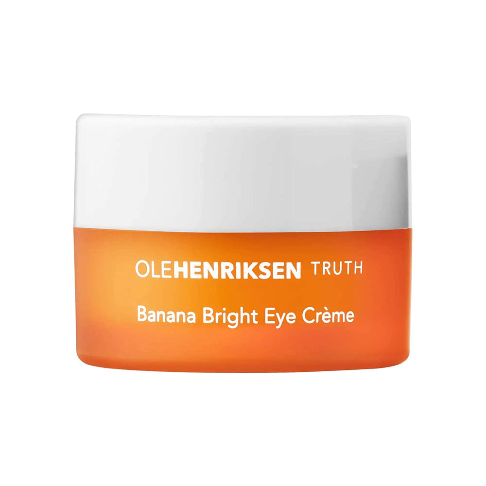 Ole Henriksen Banana Bright Eye Cream travel-size jar brightens and hydrates under-eye areas