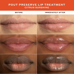 Ole Henriksen Pout Preserve peptide close-up, boosting hydration and smoothness for daily use.