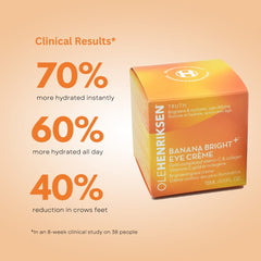 Ole Henriksen Banana Bright eye cream gold delivery system visual for radiance