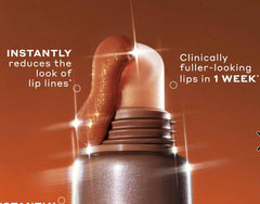 Ole Henriksen Pout Preserve lip treatment Glimmer sparkle detail on lips for subtle luminous color