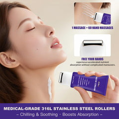 OLELON neck wrinkles closeup demonstrates smoothing and tightening potential.