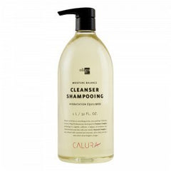 Oligo Professionnel Calura Moisture Balance Cleanser Shampoo bottle pour for color-safe hydration.