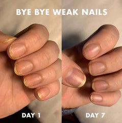 Olive & June Nail Strengthener brush applicator delivers precise coating.