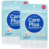 OLIVE YOUNG Care Plus Spot Patch close-up on pack protecting blemishes