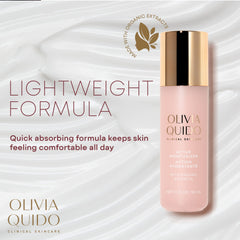 Close-up of OLIVIA QUIDO Active Moisturizer texture for quick absorption