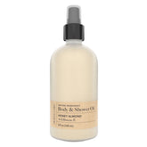 Olivia Care Nourishing Honey Almond Oil bottle showing hydrating formula for all skin types