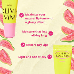 OLIVIAUMMA Peppermint lip balm plump with a refreshing, non-sticky feel on lips