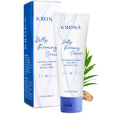 OLIVITA B Flat Belly Cream bottle closeup for firming routines and daily use