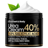 OLL M Urea Cream 40% for feet deeply hydrates dry skin.