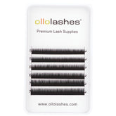 OLLOLASHES bottom lashes with J Curl 0.07mm for a natural, lightweight enhancement.