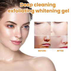 Omexry Orange Exfoliating Gel for body use delivers smooth, refreshed skin.