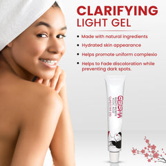 OMIC Geisha gel texture close-up for easy application on skin
