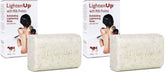 OMIC Lighten-Up lactic acid soap pack 2 front view for a brightening routine