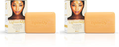 OMIC Lighten-Up two-pack packaging for convenient daily cleansing