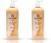 OMIC LightenUp bottle front promotes anti-aging nourishment for soft skin.