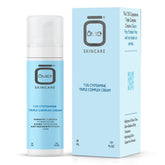 OMIC Skincare 7.5% cysteamine triple cream bottle, suggesting brighter, more even skin tone.
