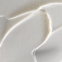 Omorovicza Illuminating Moisturizer texture closeup; a light, nourishing cream for dry skin