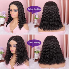 omswet glueless cap wig enables quick wear without glue