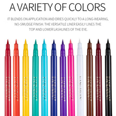 ONarisae fast-drying ink keeps lids clean during application.