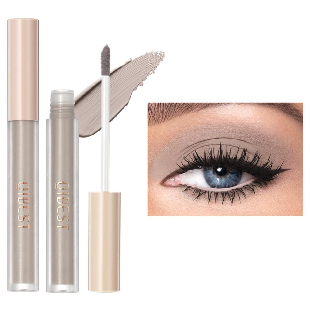 ONarisae liquid eyeshadow matte gray bottle swatch for smooth, even coverage