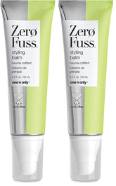 One 'N Only Zero Fuss Styling Balm bottle front view showing lightweight hold for all-day shaping.