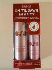 One Size On ’Til Dawn fine-mist spray delivers quick, even application.