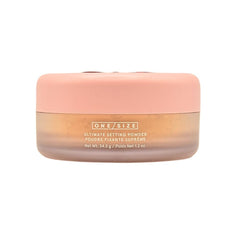 One/Size Sweet Honey powder swatch showing smooth, pore-blurring finish