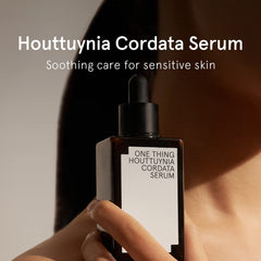 ONE THING Houttuynia Cordata Serum dropper ensures precise, lightweight application
