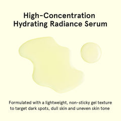Close-up of feather-light texture on skin with One Thing Niacinamide Glutathione Serum