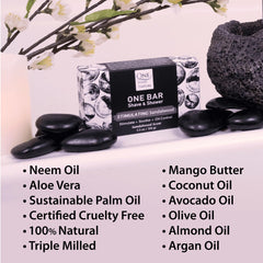 One With Nature ONE Bar cleanser for face, body, and hair care.