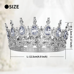 Onedor silver crown side profile showing secure four clip design