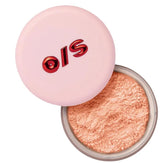 One/Size by Patrick Starrr Ultra Peach powder jar close-up for shine control and pore blur.