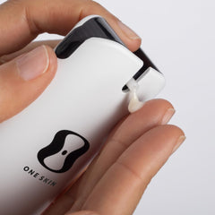 OneSkin OS-01 peptide formula close-up highlighting lightweight texture