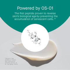 oneskin BODY OS-01 lotion texture closeup showing rich hydration.